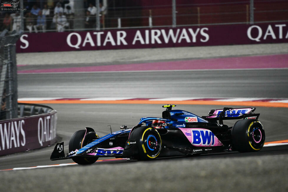 Pierre Gasly (4): Fuhr im Rennen gleich siebenmal über die Tracklimits und damit öfter als jeder andere Pilot. Damit brachte er sich am Ende selbst um Punkte. Davon abgesehen ein solides Wochenende, aber für eine 3 reicht es nach mehreren Strafen im Rennen nicht mehr.