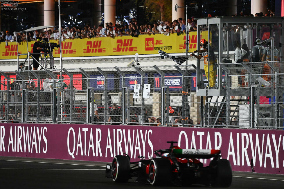 Valtteri Bottas (2): Das Wochenende ging mit Q3 am Freitag bereits gut los, auch der Samstag war mit P10 im Sprint solide. Im Rennen dann ohne Fehler auf P8 gefahren und Alfa Romeo in der WM dadurch vorbei an Haas gebracht. Viel mehr war wohl nicht drin, das belohnen wir mit einer 2.