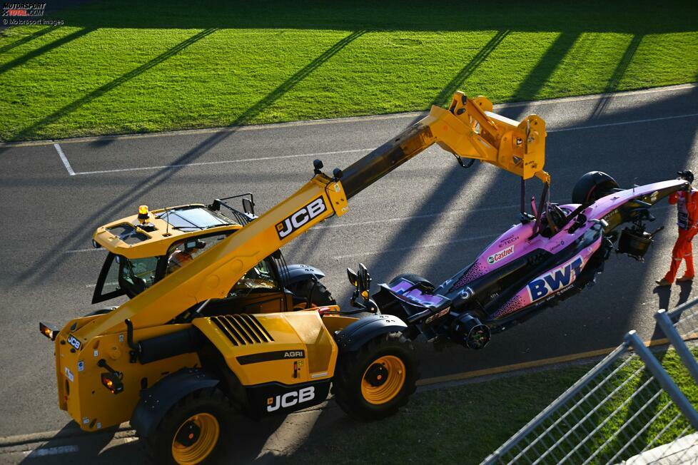 Esteban Ocon (4): War ohnehin nicht sein Wochenende, dazu am Ende dann noch der Crash mit dem Teamkollegen. Der geht nicht auf seine Kappe, aber zumindest hätte Ocon ihn auch verhindern können, wenn er vom Gas gegangen wäre. Stattdessen hielt er rein und beide landeten in der Mauer.