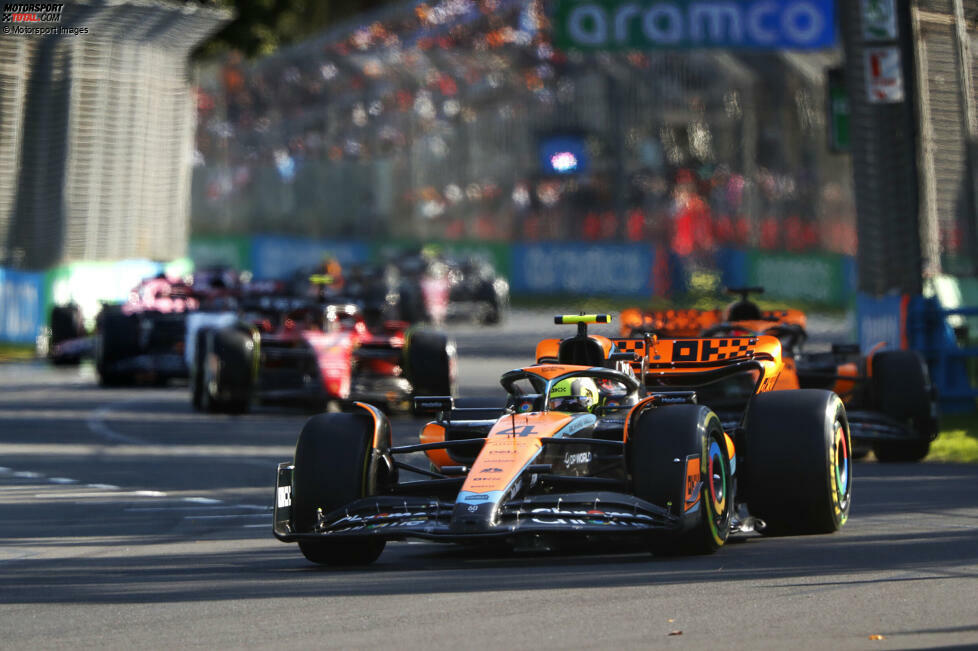 Lando Norris (2): P6 und damit am Ende 