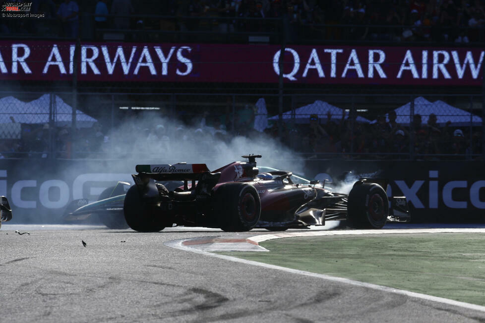 Valtteri Bottas (3): Fuhr kein gutes Rennen, aber zumindest ein solides, wenn man von der Strafe mal absieht. Die können wir übrigens nicht so ganz nachvollziehen. Hatte zudem Pech mit der roten Flagge, weil er unmittelbar zuvor an der Box war. P9 im Qualifying ebenfalls ordentlich.