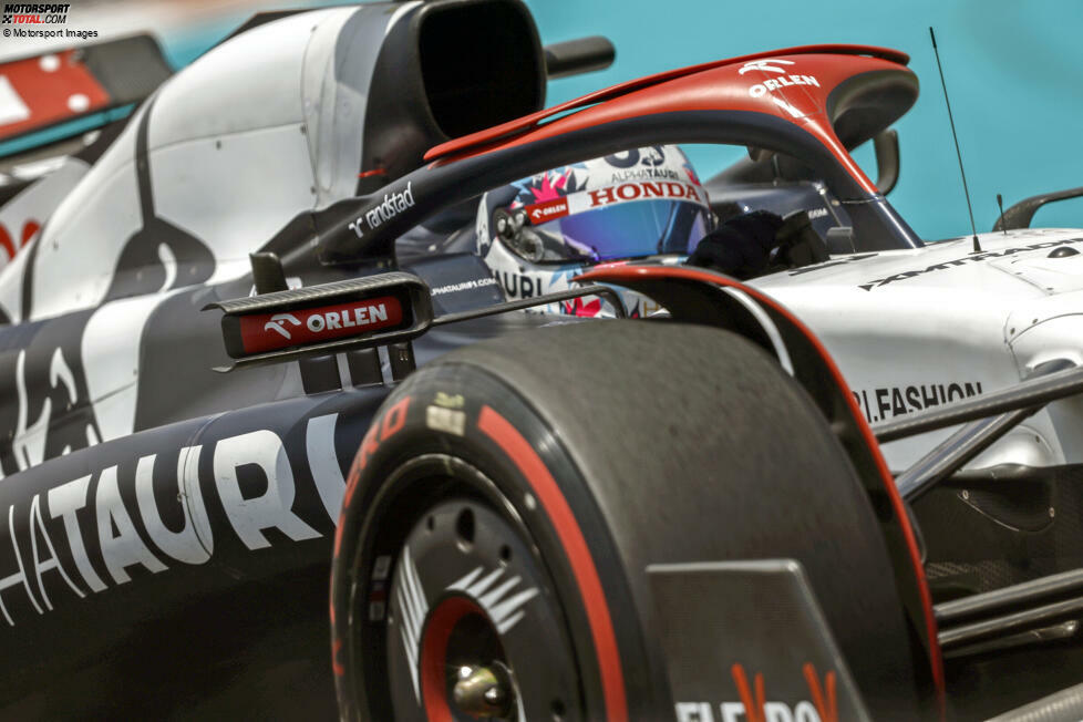 Yuki Tsunoda (3): Enttäuschendes Qualifying mit dem Aus in Q1, dafür im Rennen noch bis auf P11 nach vorne gekämpft, gute Überholmanöver gezeigt und nur ganz knapp die Punkte verpasst. Ein solider Aufritt - und im internen Rennduell gegen den Teamkollegen jetzt mit 5:0 vorne.