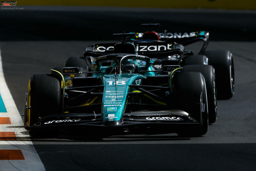 Lance Stroll (4): Die nackten Zahlen sprechen eine klare Sprache. Q1-Aus und keine Punkte im Rennen, während der Teamkollege aus der ersten Reihe startet und am Ende auf dem Podium steht. Aston Martin wollte in Q1 Reifen sparen. Die Taktik konnte Stroll (anders als Alonso) aber nicht umsetzen, damit war sein Wochenende ruiniert.
