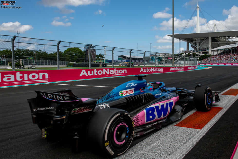 Esteban Ocon (3): Ein ordentliches Wochenende mit P8 im Qualifying und P9 im Rennen auf der alternativen Strategie. Aber: Der Teamkollege zeigte, dass in beiden Sessions auch noch etwas mehr mit dem Alpine möglich gewesen wäre. Trotzdem wichtige Punkte für die WM geholt.