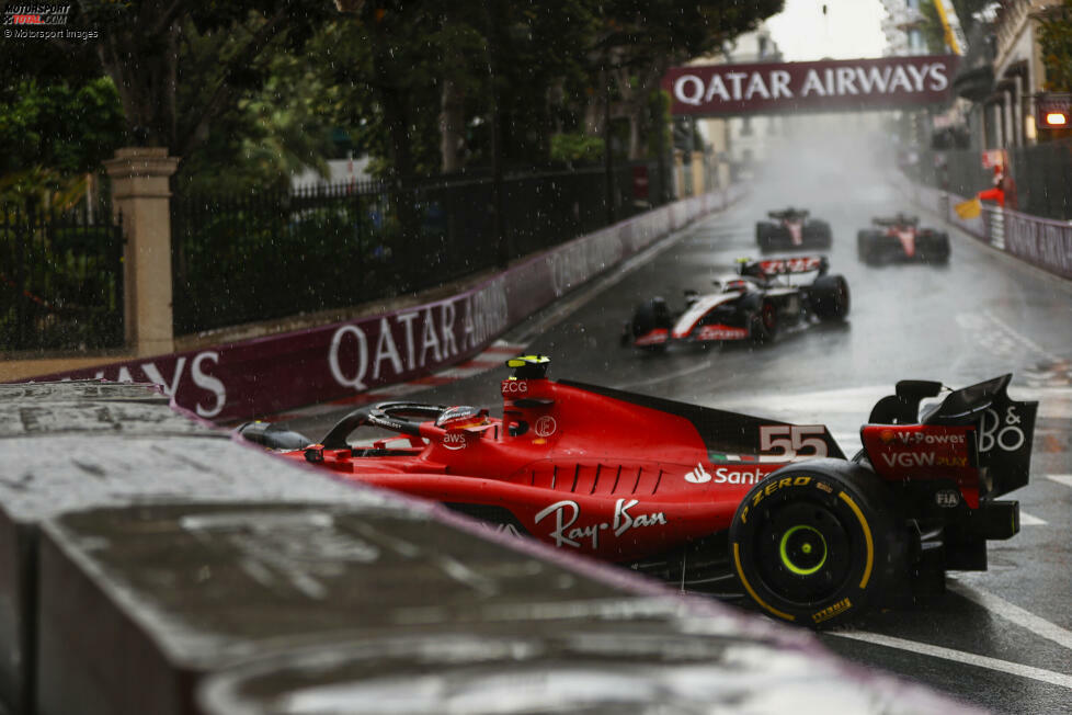 Carlos Sainz (5): Im Training gecrasht, im Qualifying langsamer als der Teamkollege, im Rennen unter anderem Ocon fast abgeräumt und sich im Regen gedreht. Am Ende P8 an einem Wochenende, an dem wohl ein Podium möglich gewesen wäre. Das ist in Summe dann einfach nicht mehr 