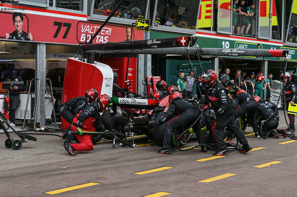 Valtteri Bottas (3): Holte mit P11 ein Ergebnis, das eigentlich perfekt widerspiegelt, wie es momentan um Alfa Romeo steht. Nicht schlecht, aber eben auch keine Punkte am Ende. Bottas selbst punktete nun bereits seit dem Auftakt in Bahrain nicht mehr. Alfa Romeo ist aktuell die graue Maus der Formel 1.