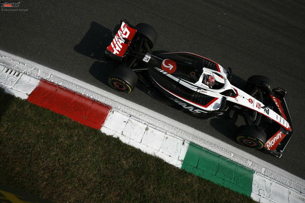Kevin Magnussen (4): Der Haas lief in Monza überhaupt nicht, doch der Teamkollege schaffte es zumindest in Q2, während Magnussen Vorletzter wurde. Im Rennen war der VF-23 dann überhaupt nicht mehr konkurrenzfähig, sodass er sich nicht mehr für eine bessere Note empfehlen konnte.