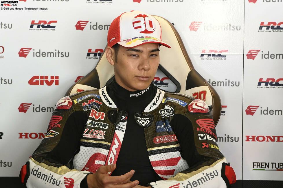 Takaaki Nakagami (Japan) steht bei LCR-Honda, wo er seit 2018 fährt, bis Ende 2024 unter Vertrag. Dieser Vertrag wird zumindest als Stammfahrer nicht verlängert. Nakagami rückt für 2025 ins zweite Glied. Er wird dritter Honda-Testfahrer neben Stefan Bradl und Neuzugang Aleix Espargaro.