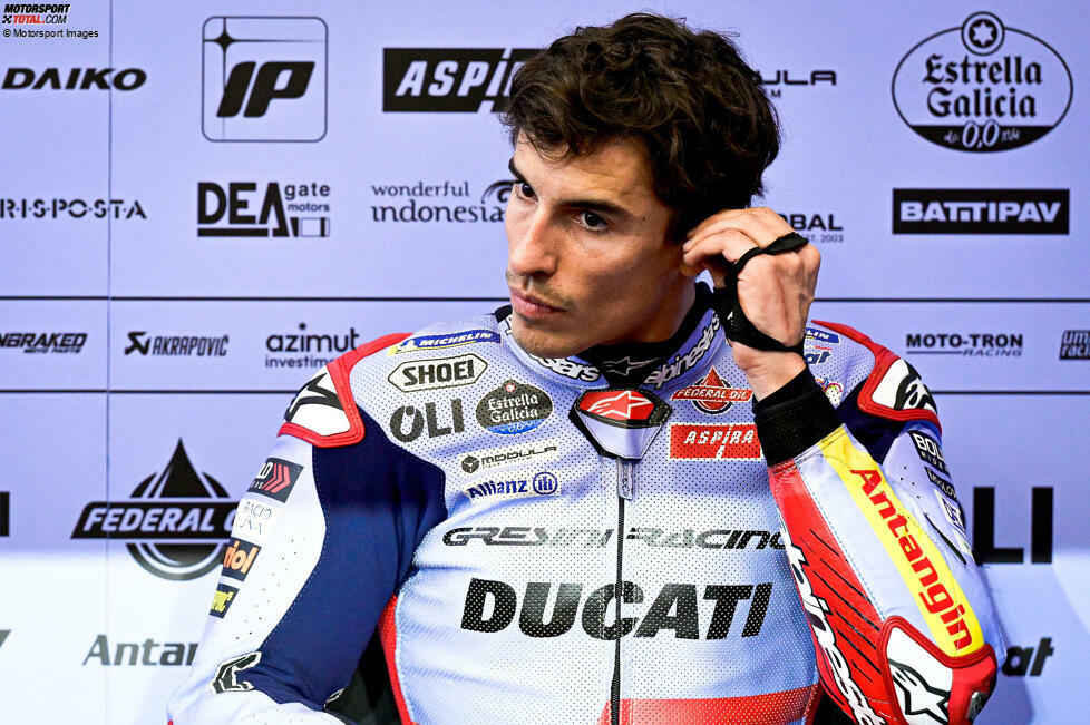 Marc Marquez (Spanien) steht bei Gresini-Ducati für ein Jahr, bis Ende 2024, unter Vertrag. Für 2025/26 wechselt er ins Ducati-Werksteam.