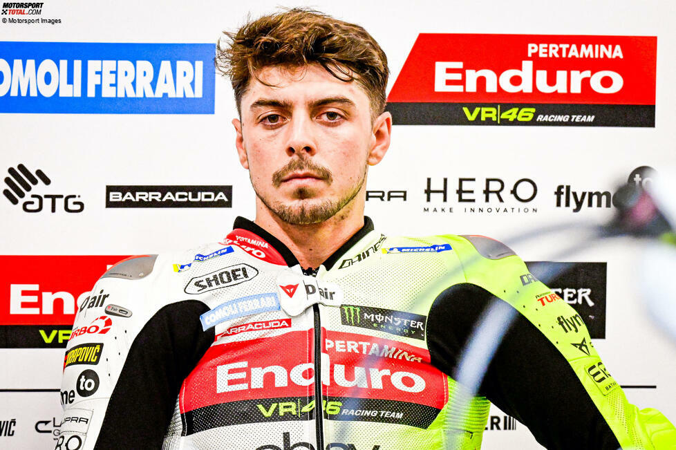 Fabio Di Giannantonio (Italien) unterschrieb bei seinem Wechsel von Gresini-Ducati zu VR46-Ducati zunächst einen Einjahresvertrag bis Ende 2024. Diesen hat er um zwei Jahre, bis Ende 2026 verlängert. Ab 2025 erhält 