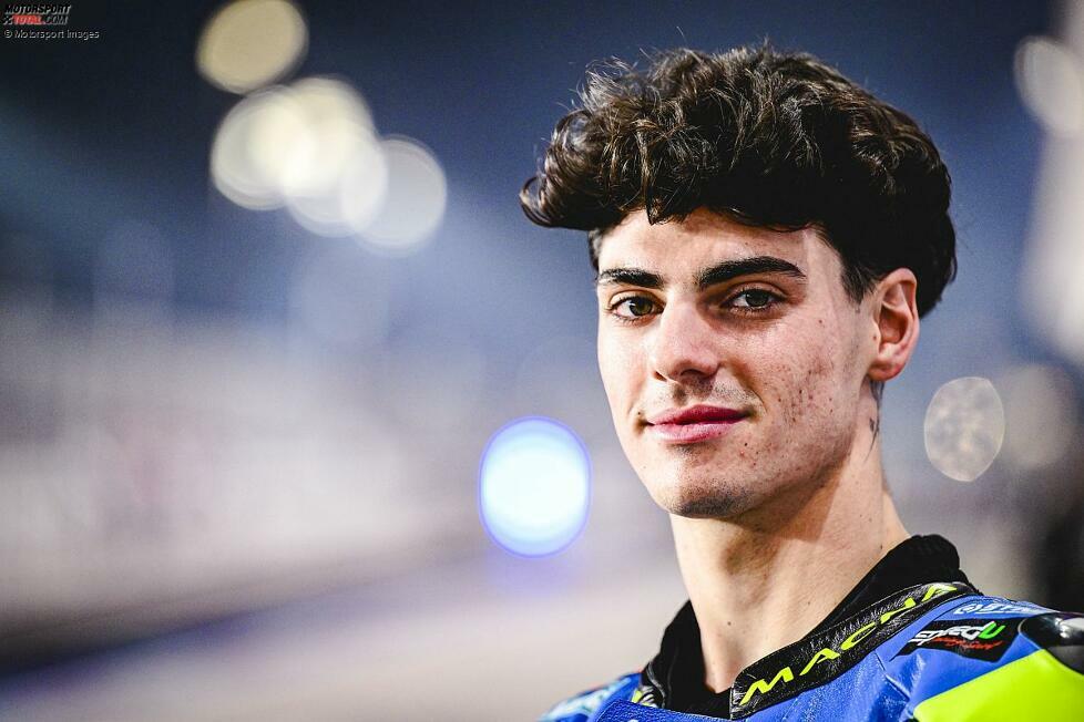 Fermin Aldeguer (Spanein) ist ein weiterer Fahrer, der im Winter 2024/25 aus der Moto2- in die MotoGP-Klasse aufsteigt. Der Spanier wird als Nachfolger von Marc Marquez zweiter Fahrer bei Gresini-Ducati und damit neuer Teamkollege von Alex Marquez. Aldeguers Vertrag läuft bis Ende 2026.