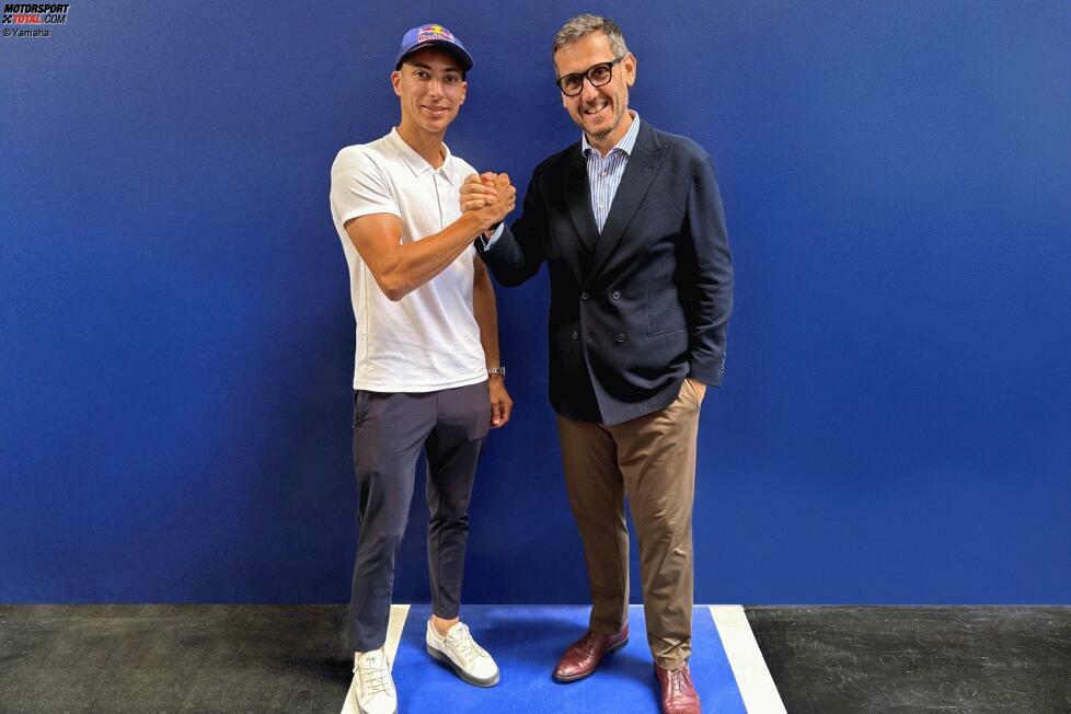 Toprak Razgatlioglu wagt den Sprung in die MotoGP: Der zweifache Superbike-Weltmeister wird 2026 eine Yamaha M1 bei Pramac pilotieren.