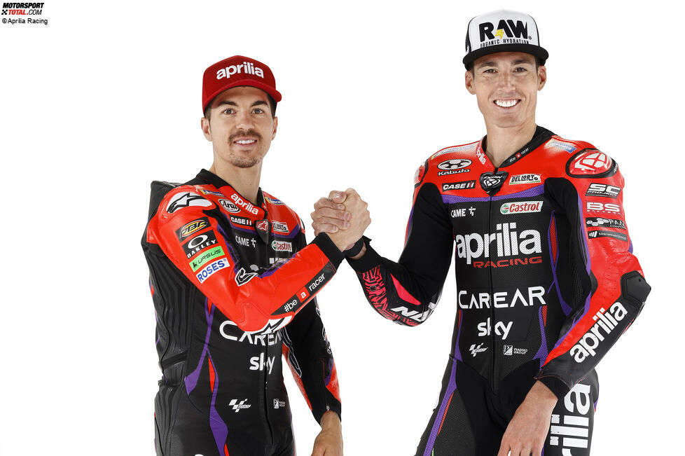 Aprilia Racing: Maverick Vinales #12, Aleix Espargaro #41