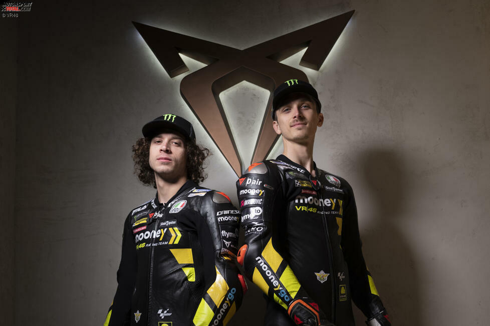 Mooney VR46 Racing Team: Marco Bezzecchi #72, Luca Marini #10