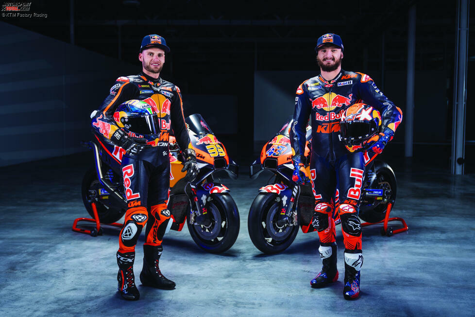 Red Bull KTM Factory Racing: Brad Binder #33, Jack Miller #43