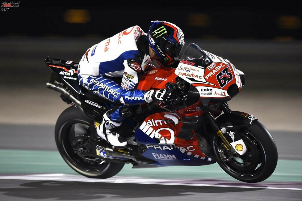 Francesco Bagnaia: Grand Prix von Katar 2019, ausgeschieden (Pramac-Ducati)