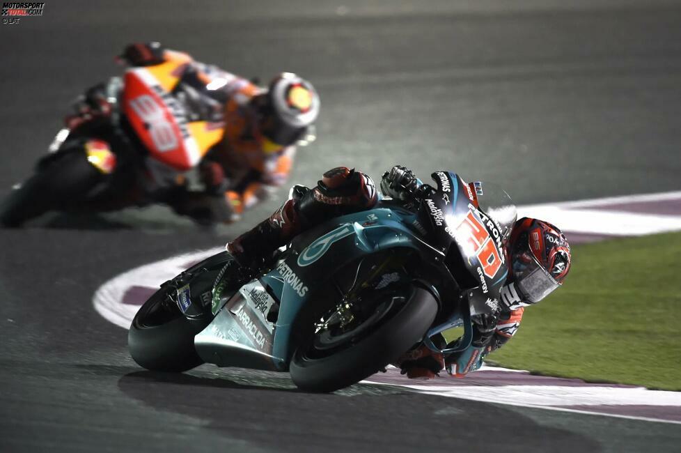 Fabio Quartararo: Grand Prix von Katar 2019, 16. Platz (Petronas-Yamaha)