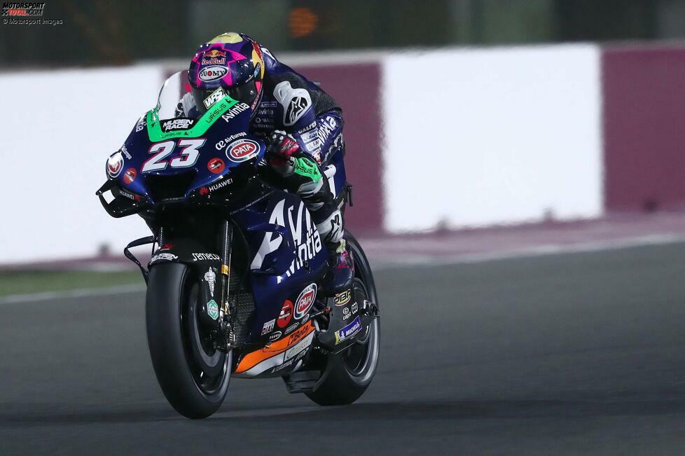 Enea Bastianini: Grand Prix von Katar 2021, 10. Platz (Avintia-Ducati)