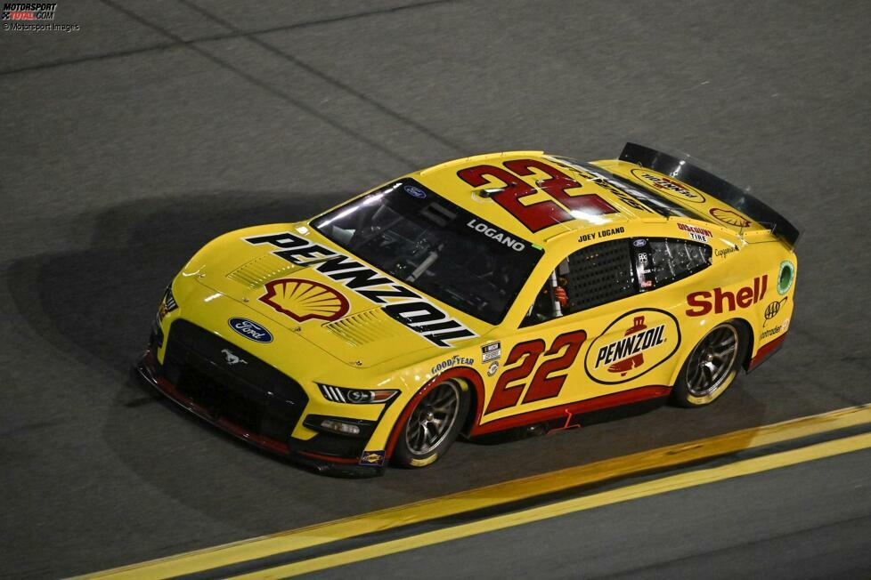 #22: Joey Logano (Penske-Ford) - NASCAR-Champion 2018, 2022 und Daytona-500-Sieger 2015