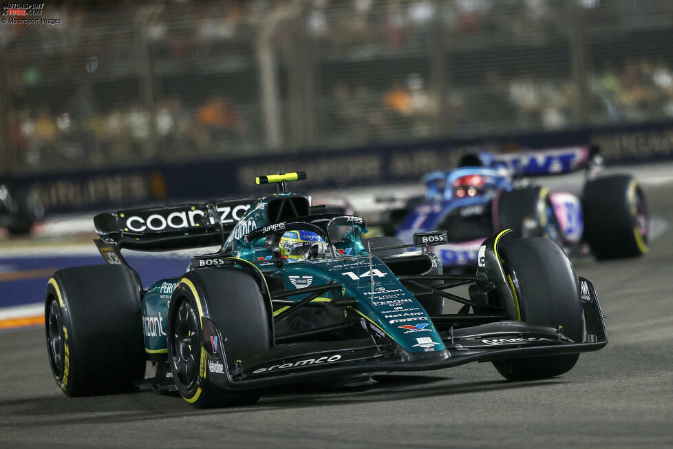Fernando Alonso (4): Sagt selbst, dass es ein Wochenende zum Vergessen war. Das lag zum Teil am Auto und dem Team, wie beim langsamen Boxenstopp, aber auch an ihm selbst. Der Fehler an der Boxeneinfahrt darf nicht passieren, und auch davon abgesehen war es ein ungewohnt schwaches Wochenende.