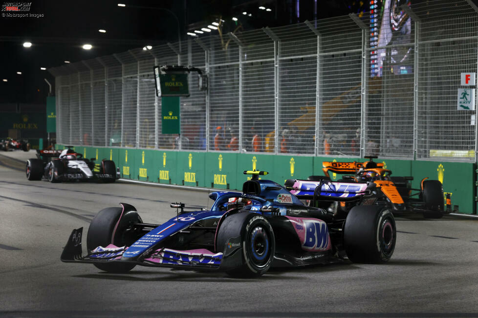 Pierre Gasly (3): Holte mit P6 ein gutes Ergebnis, war am ganzen Wochenende aber etwas langsamer als der Teamkollege und profitierte unter anderem davon, dass dieser ausfiel. Ein ordentliches Rennen nach seinem Aus in Q2 am Samstag, für eine 2 aber auch hier etwas zu wenig.