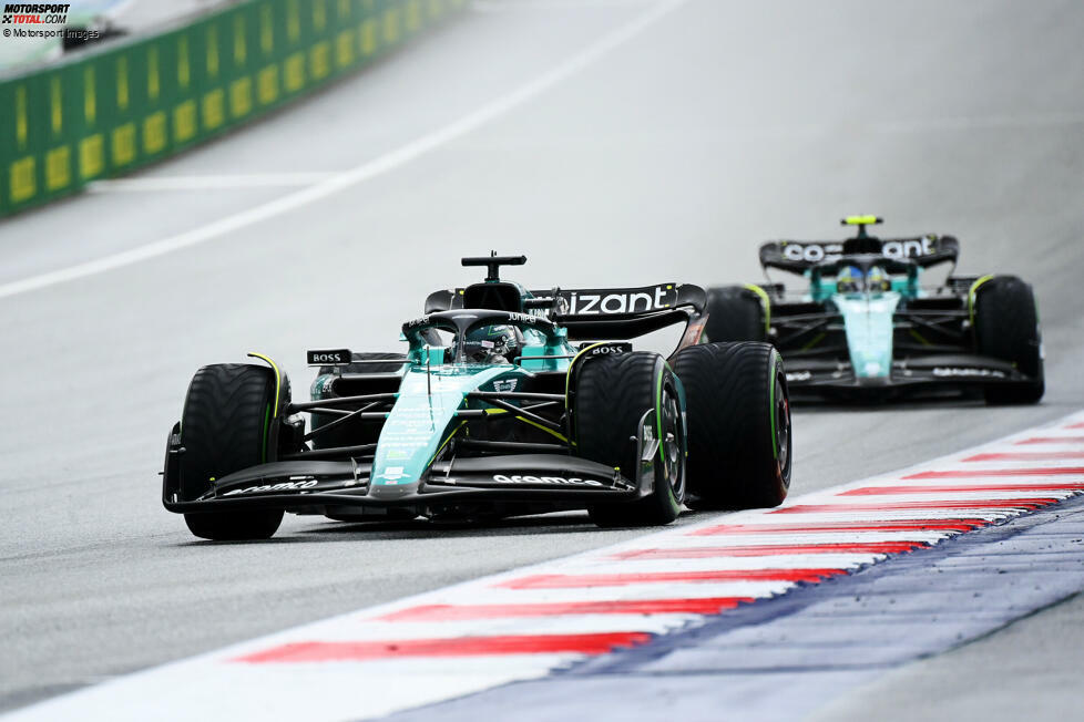 Lance Stroll (3): Das Endergebnis spiegelt es nicht wieder, aber der Kanadier war am Wochenende auf Augenhöhe mit Teamkollege Alonso - und in Qualifying und Sprint sogar vor ihm. Im Rennen kostete das VSC mehrere Positionen. Zeigte selbst aber eine ordentliche Leistung, wenn auch ohne die ganz großen Highlights.
