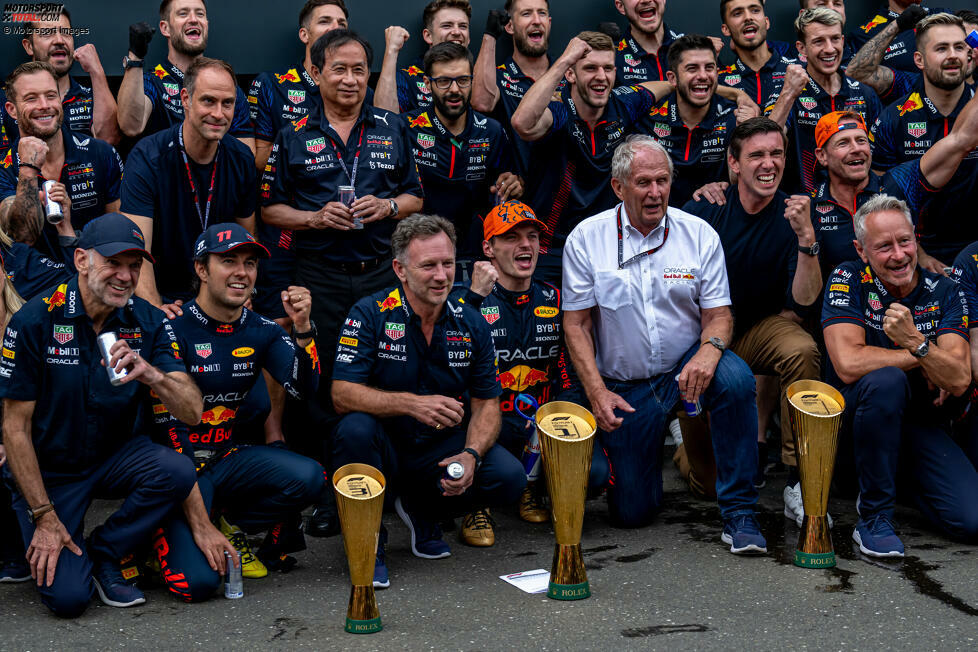 Max Verstappen (1): Die einzige 1 gibt es daher wieder einmal für den Weltmeister. Ja, im Qualifying wurden ihm mehrere Rundenzeiten gestrichen und im Sprint verlor er zunächst den Start. Das ist aber Kritik auf sehr hohem Niveau. 34 von 34 möglichen WM-Punkten am Wochenende sprechen für sich.