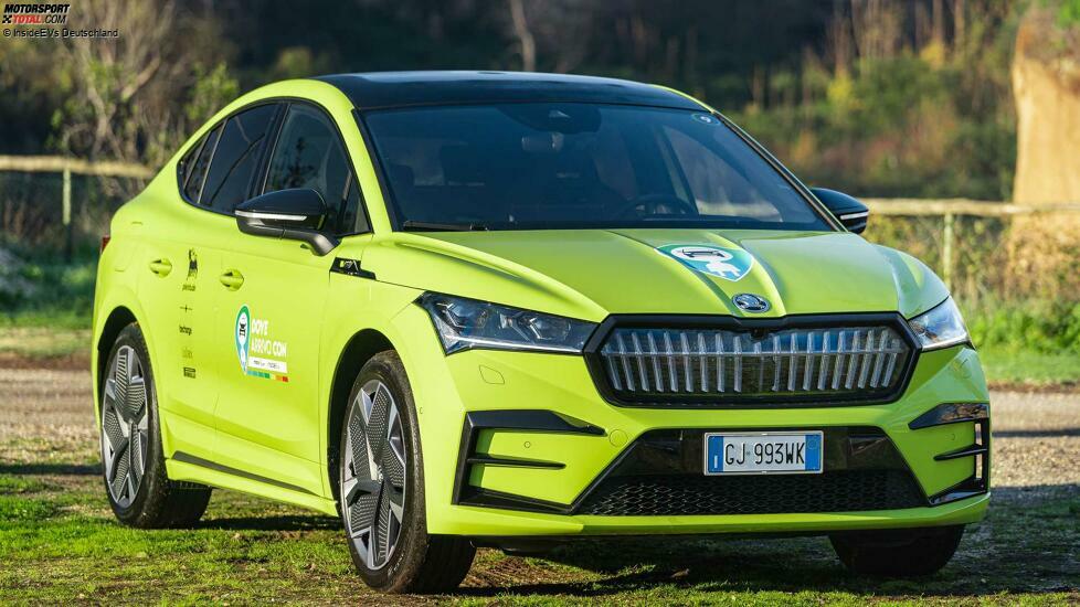 Großer Reichweiten-Vergleichstest 2023: Das Skoda Enyaq Coupe