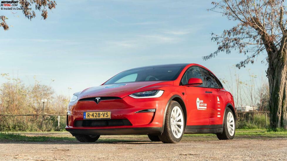 Großer Reichweiten-Vergleichstest 2023: Das Tesla Model X