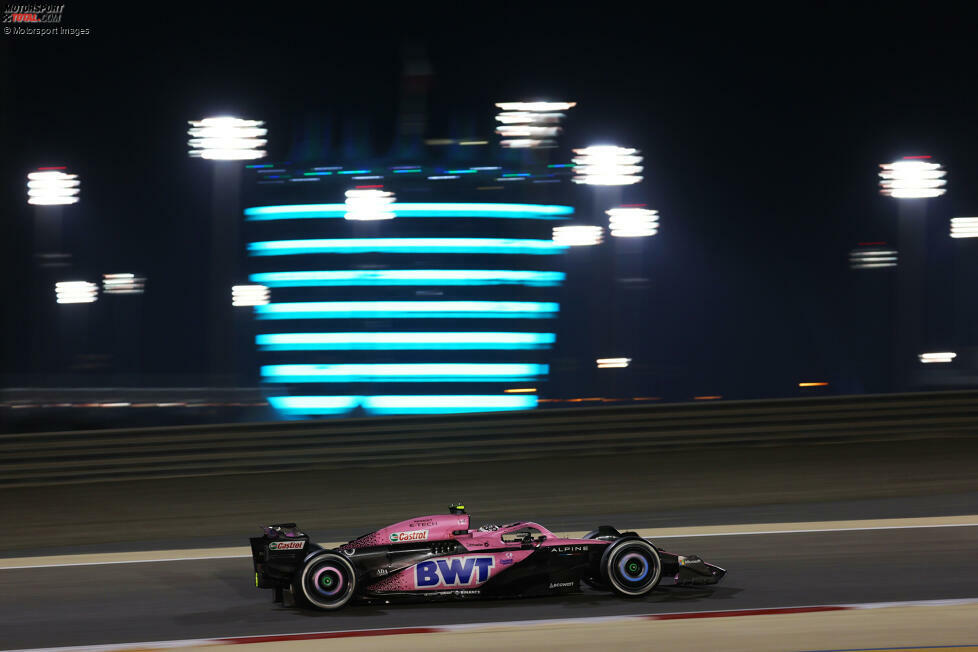 Pierre Gasly (3): Debakel im Qualifying mit dem letzten Platz. Im Rennen dann aber noch bis auf P9 nach vorne gekämpft und gepunktet, das rettet auch seine Note. Und selbst mit einem besseren Qualifying wäre für Alpine in Bahrain wohl nicht viel mehr drin gewesen.