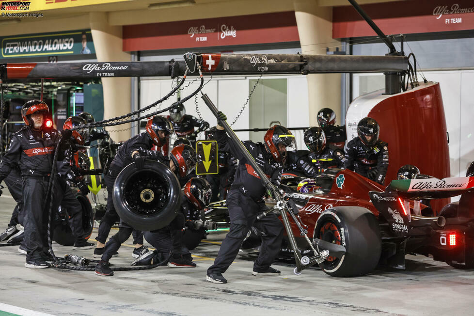 Guanyu Zhou (3): Ein solider Auftritt. Im Qualifying auf Augenhöhe mit Bottas, im Rennen dann leider wieder einmal mit einem schlechten Start. Am Ende mit der schnellsten Rennrunde Alpine noch einen Punkt 
