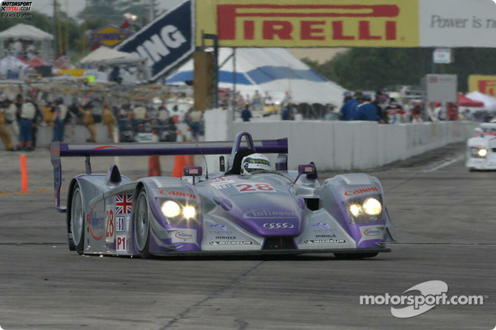 2004: Frank Biela/Pierre Kaffer/Allan McNish, Audi #28, 350 Runden