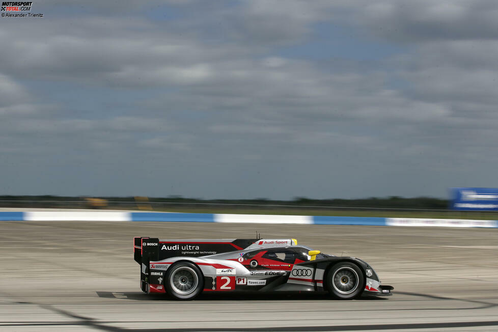2012: Tom Kristensen/Allan McNish/Rinaldo Capello, Audi #2, 325 Runden