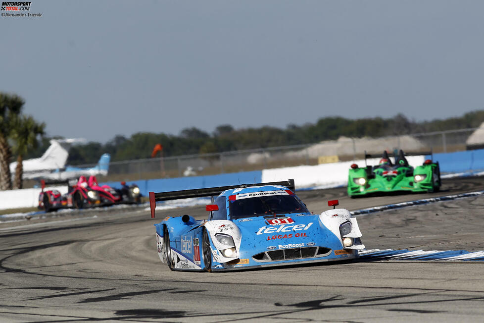 2014: Scott Pruett/Memo Rojas/Marino Franchitti, Riley-Ford #01, 291 Runden