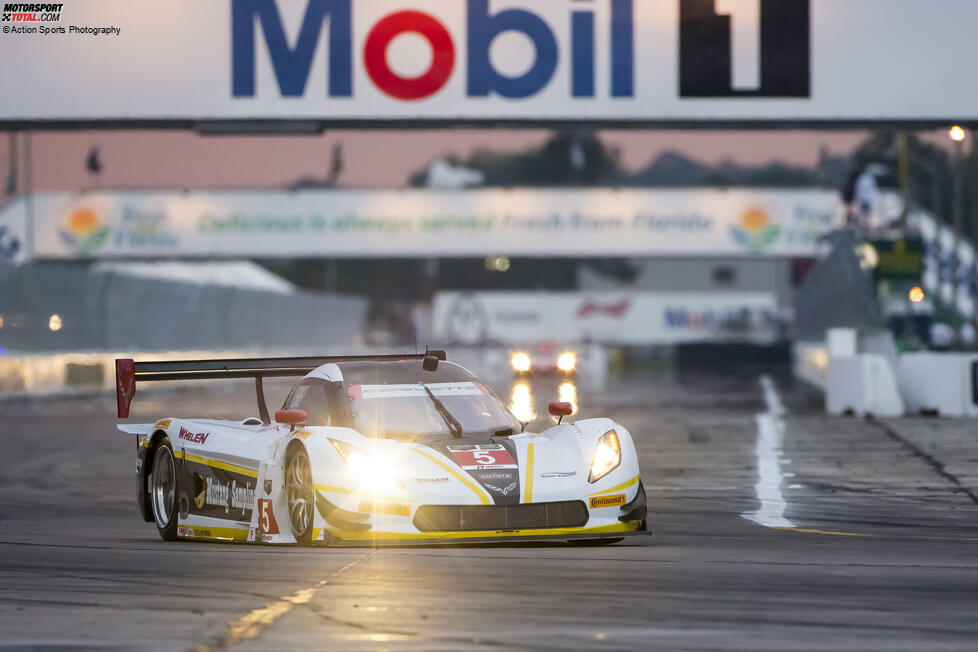 2015: Sebastien Bourdais/Joao Barbosa/Christian Fittipaldi, Coyote-Corvette #5, 340 Runden