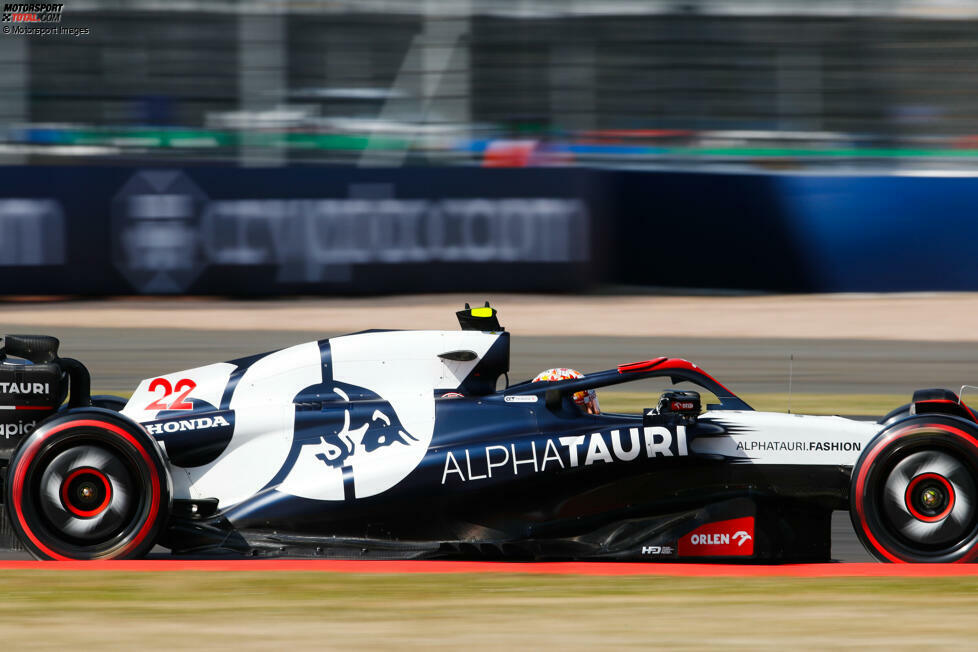 Yuki Tsunoda (4): Besser als sein Teamkollege, aber P17 im Qualifying und P16 im Rennen waren auch keine Offenbarung. Der AlphaTauri war nicht gut am Wochenende, sodass er nichts zeigen konnte, um sich für eine bessere Note zu empfehlen.