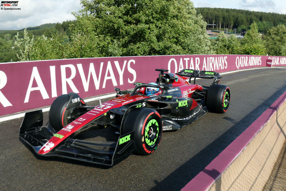 Valtteri Bottas (3): Die große Frage ist, wie gut der Alfa Romeo in diesem Jahr wirklich ist? Auf jeden Fall in Spa nicht so gut wie in Budapest, das ist klar. Trotzdem machte Bottas seine Sache zumindest ordentlich und hatte immerhin den Teamkollegen in allen Sessions am Wochenende im Griff. Am Ende fünf Sekunden hinter den Top 10.