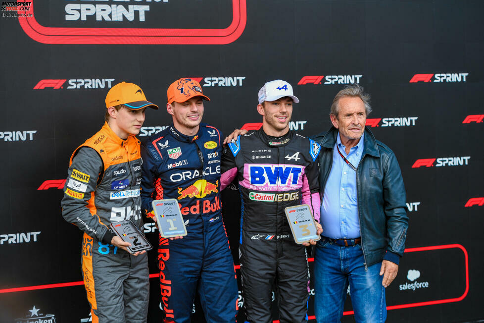 Pierre Gasly (3): Sorgte mit P3 im Sprint für das große Highlight an einem turbulenten Alpine-Wochenende. Dabei profitierte er allerdings auch von einer guten Strategie, und weil er die Punkte im Rennen am Sonntag verpasste, war die Mehrheit der Redaktion am Ende gegen eine bessere Note.