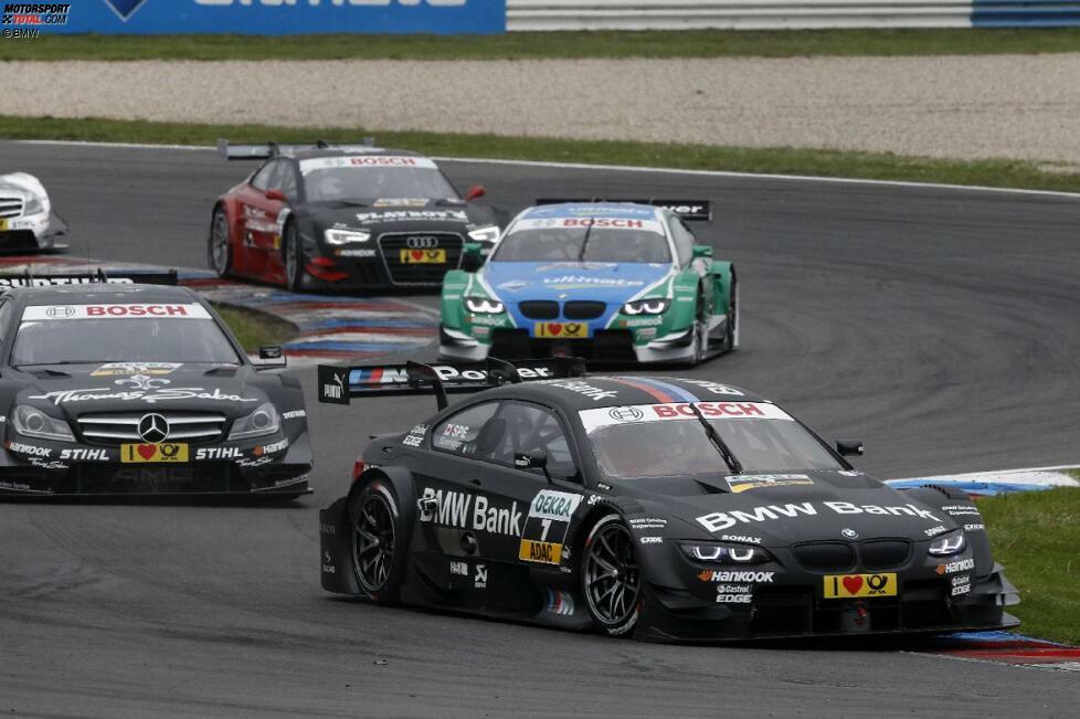 Lausitzring, 6. Mai 2012: Sieg vor Gary Paffett (Mercedes) und Augusto Farfus (BMW)