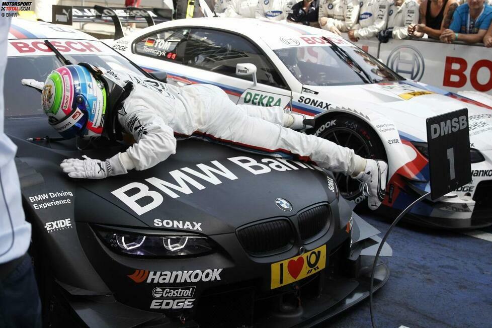 Nürburgring, 19. August 2012: Sieg vor Edoardo Mortara (Audi) und Martin Tomczyk (BMW)