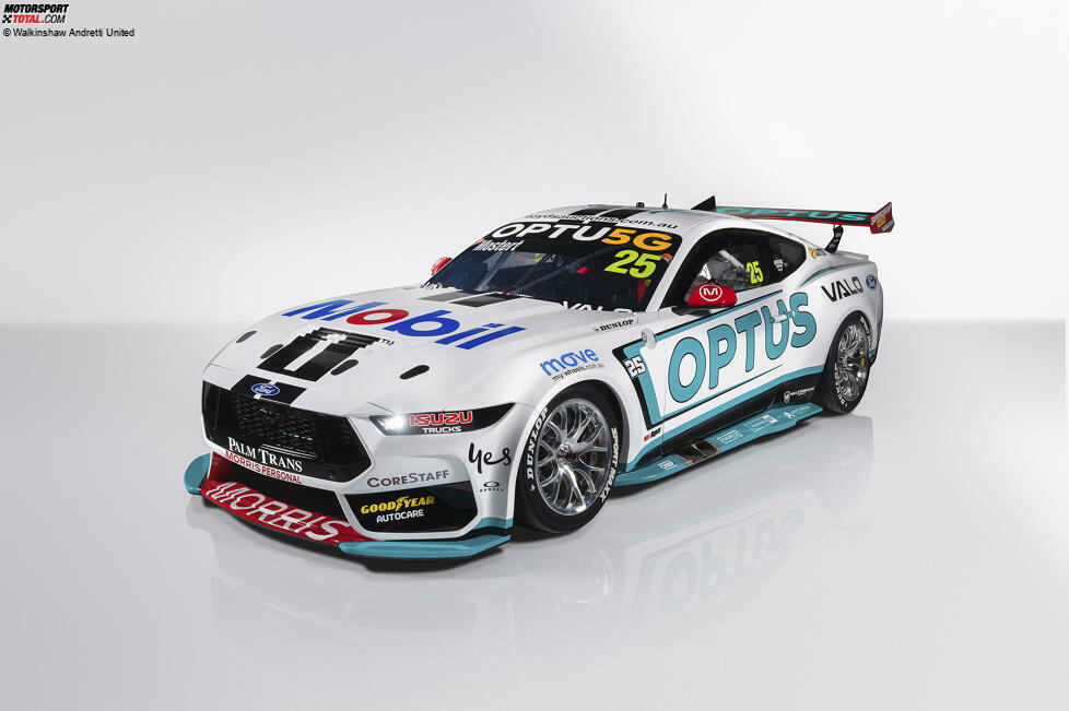 #25 - Walkinshaw Andretti United - Chaz Mostert - Ford Mustang GT