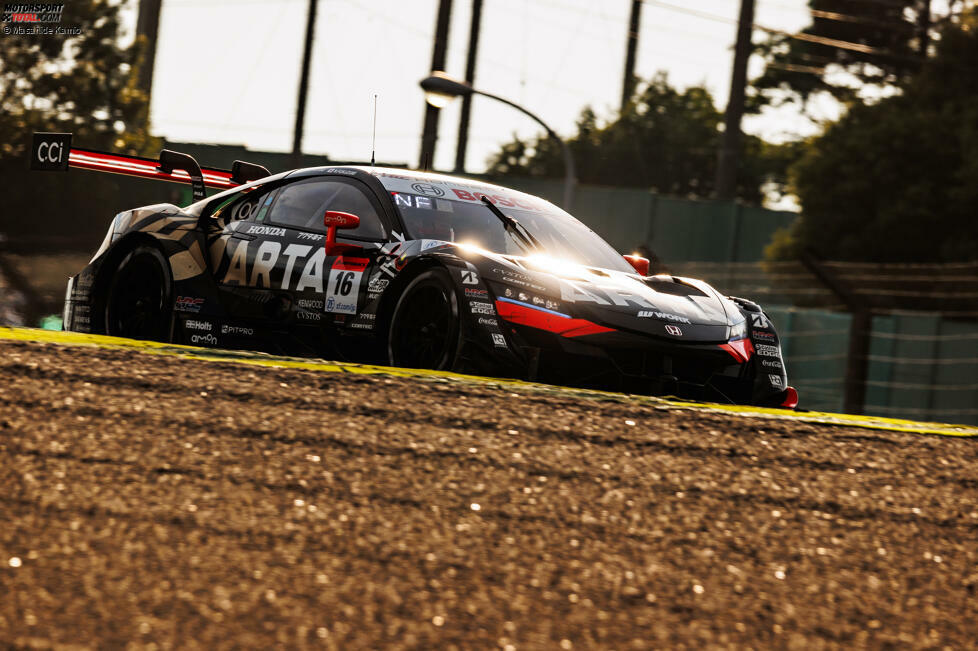 Platz 4 GT500: Nirei Fukuzumi/Hiroki Otsu (ARTA; Honda NSX-GT) - 53 Punkte