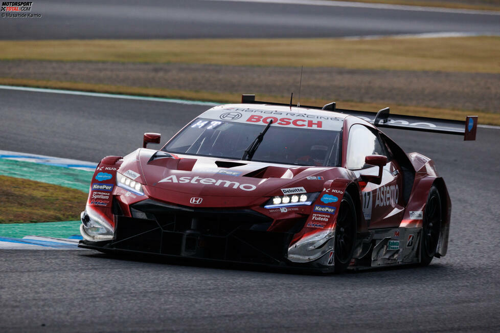 Platz 6 GT500: Koudai Tsukakoshi/Nobuharu Matsushita (Astemo Real Racing; Honda NSX-GT) - 45 Punkte