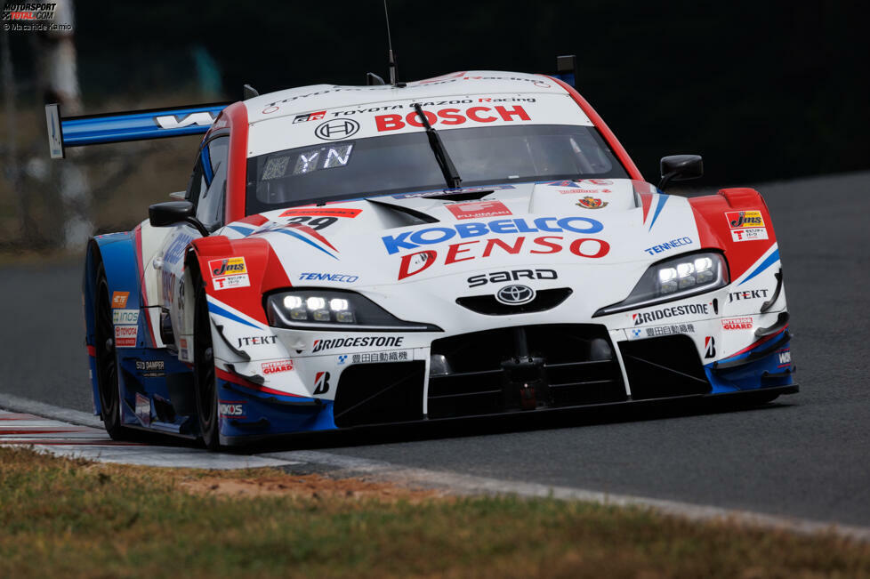 Platz 9 GT500: Yuhi Sekiguchi/Yuichi Nakayama (TGR Team SARD; Toyota GR Supra GT500) - 38 Punkte