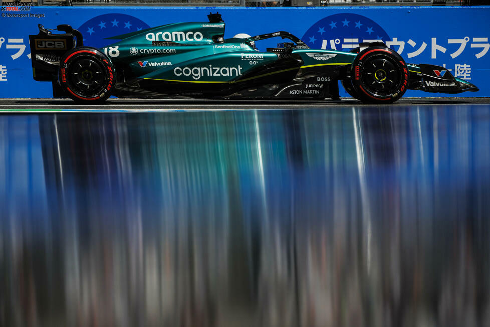 Lance Stroll (4): Auf den ersten Blick wieder ein katastrophales Wochenende mit dem erneuten Aus in Q1. Aber: Der Aston Martin ging einfach nicht gut, der Teamkollege rettete sich auch nur um weniger als eine Zehntelsekunde in Q2. Im Rennen bis zu seinem Ausfall dann auch gar nicht so schlecht unterwegs, daher gibt es noch die 4.