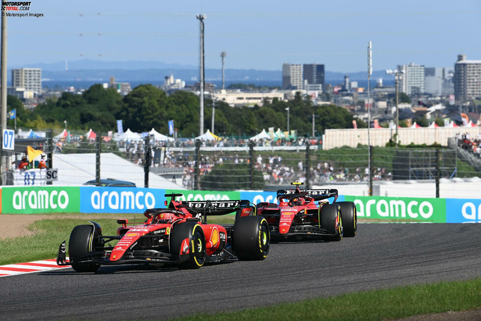 Carlos Sainz (3): Landete zum ersten Mal seit der Sommerpause wieder hinter seinem Teamkollegen. Nach dem Qualifying gestand er auch selbst, dass Leclerc einfach etwas schneller sei. Im Rennen hatte er dann auch noch etwas Pech mit der Strategie. Auf keinen Fall ein schlechtes Rennen, aber wirklich spektakulär ist P6 auch nicht.