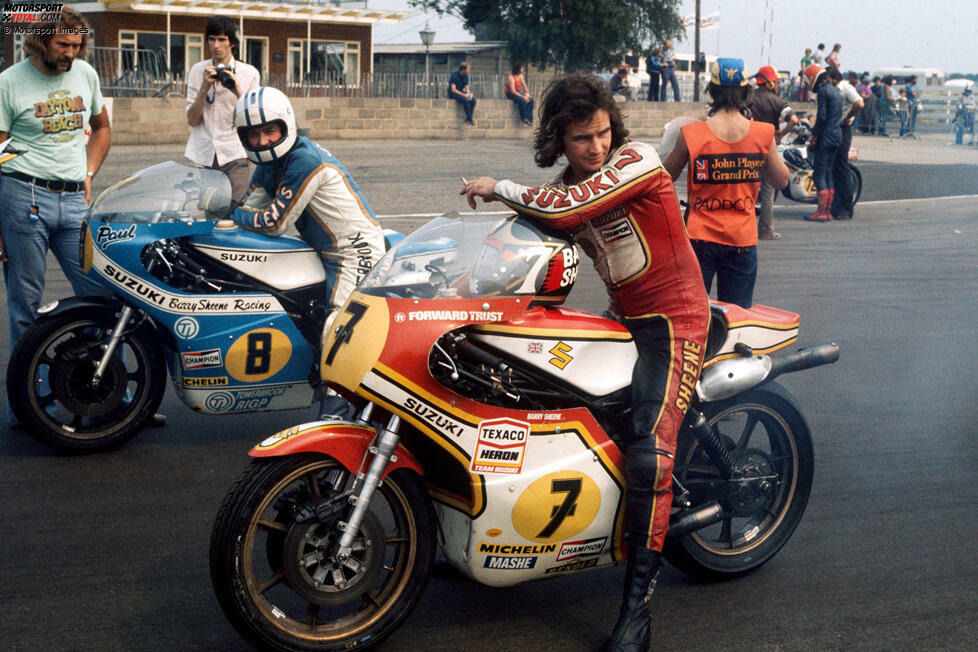 Barry Sheene: 2 Titel (1976/77)