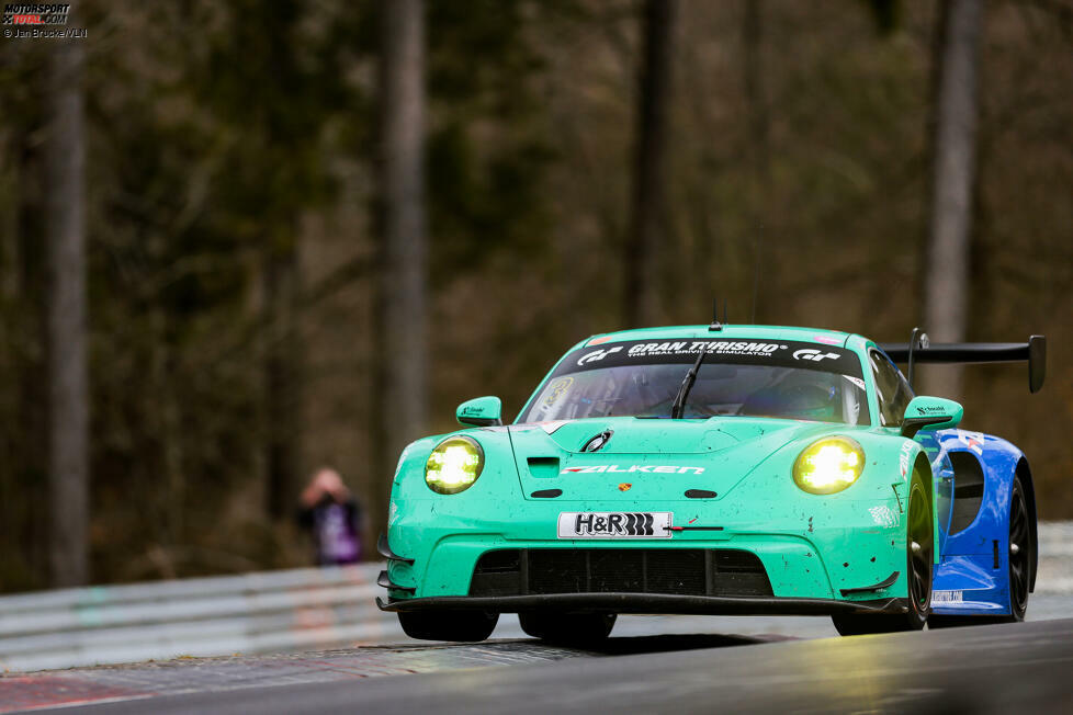 Startplatz 14: Falken-Porsche #33 (Bachler/S. Müller/Picariello) - 8:12.599 (TQ2)