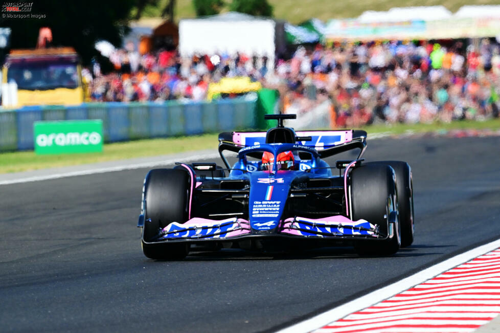 Esteban Ocon (3): Gleicher Fall wie beim Teamkollegen: Bewerten kann man eigentlich nur das Qualifying. Da war P12 bestenfalls solide, mehr aber auch nicht. Einige hätten auch ihm eine 4 gegeben.