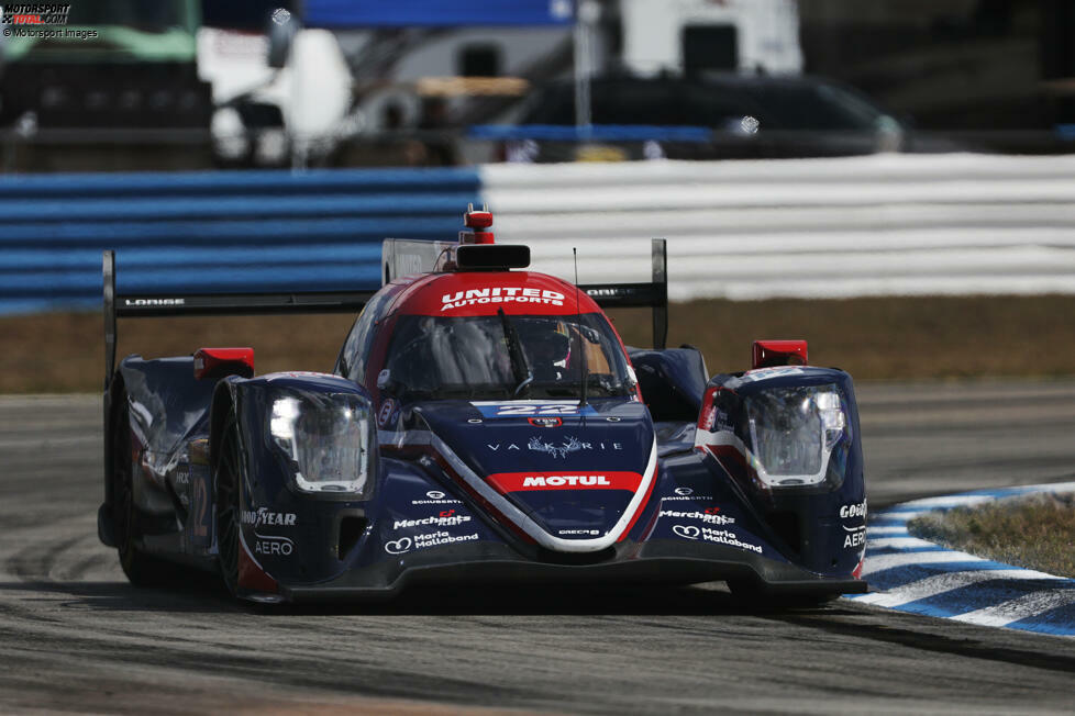 Platz 3 LMP2: Phil Hanson/Frederick Lubin (United Autosports) - 104 Punkte